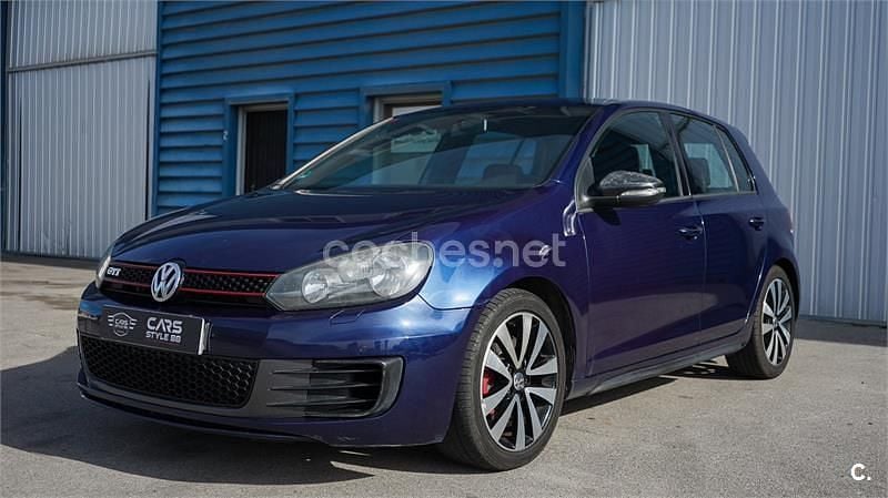 Usado VW Golf VI GTI 210 CV (154 kW) 2011 Azul Utilitario