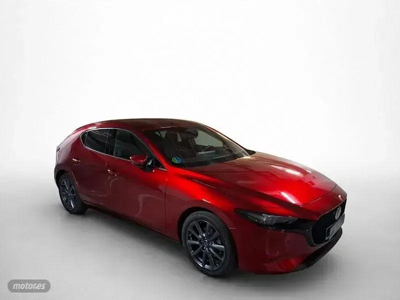 Nuevo Mazda 3 Exclusive-Line 140 CV (102 kW) 2025 Rojo Berlina