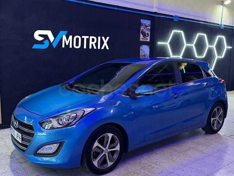 Usado Hyundai i30 GO! 136 CV (100 kW) 2016 Azul Berlina
