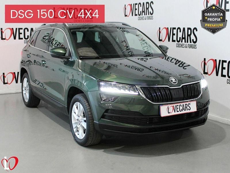Verde Usado 2021 Skoda Karoq Style SUV | 23.700 € (Precio justo) - Imagen 1/3