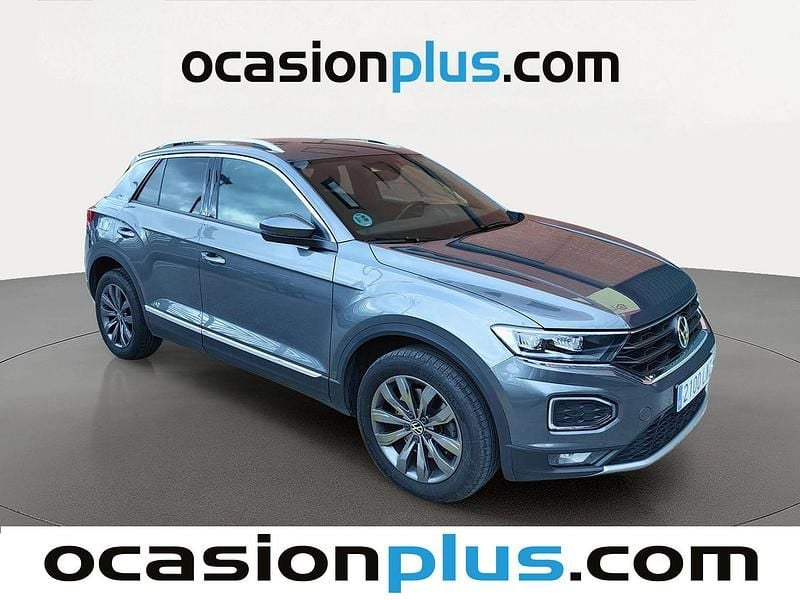 Usado VW T-Roc Sportline 150 CV (110 kW) 2022 Gris SUV