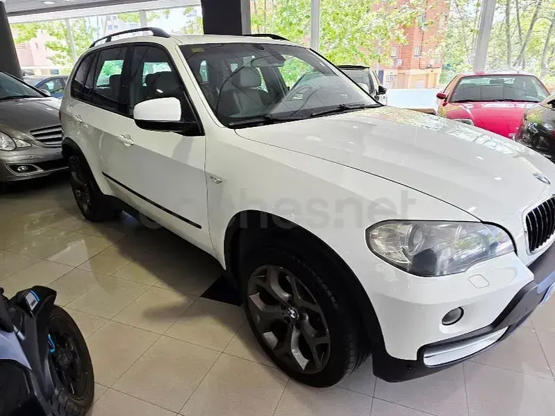 Usado BMW X5 235 CV (172 kW) 2009 Blanco SUV
