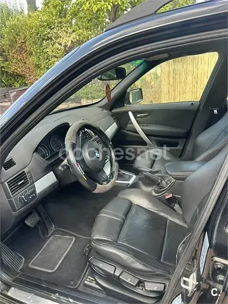 Usado BMW X3 218 CV (160 kW) 2007 Negro SUV