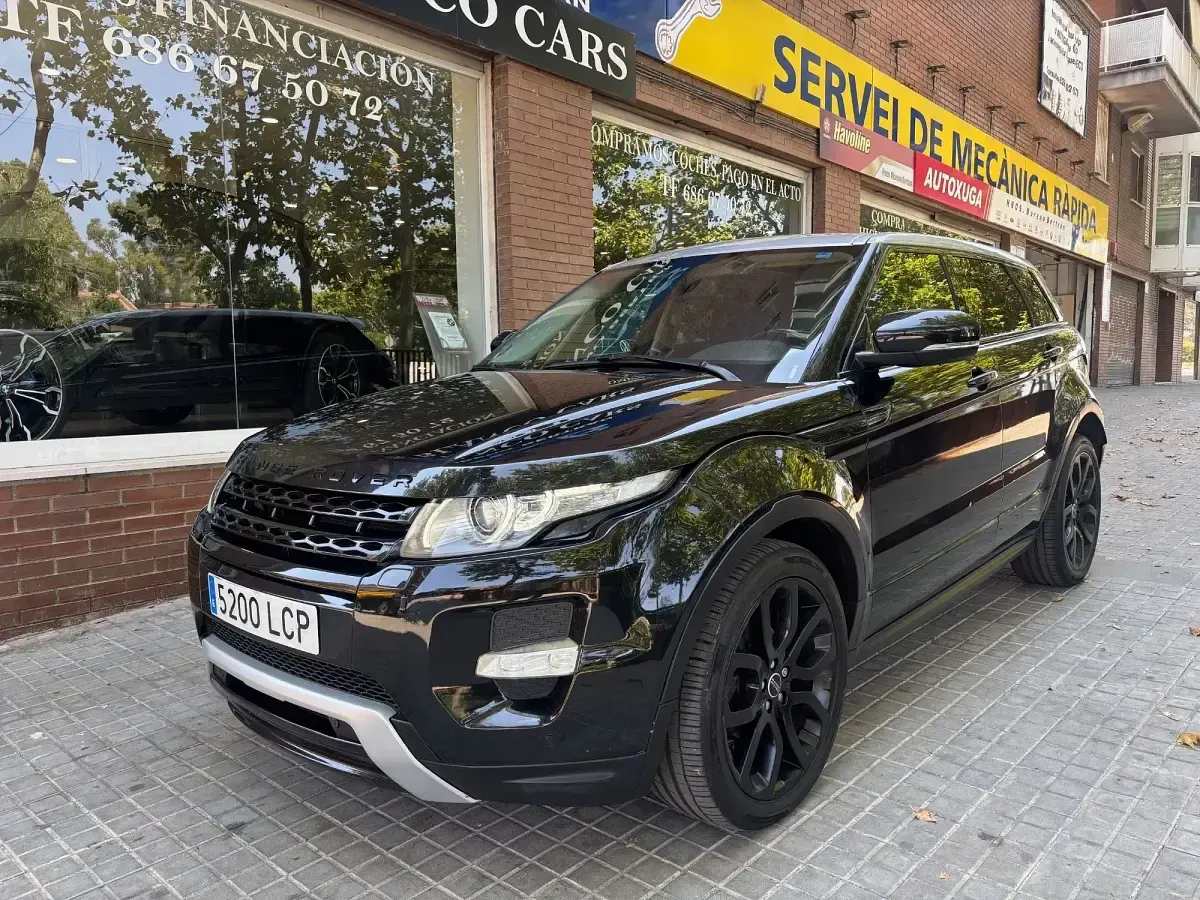 Usado Land Rover Range Rover evoque Pure 190 CV (139 kW) 2012 Negro SUV