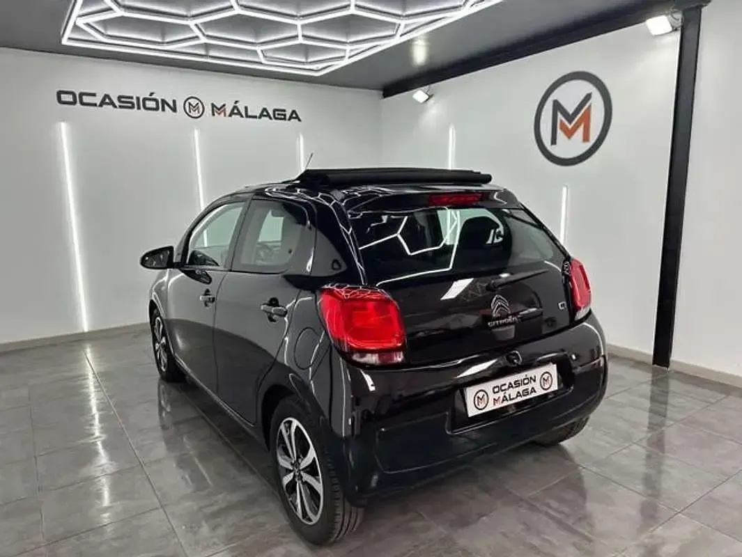 Usado Citroën C1 72 CV (52 kW) 2019 Negro Utilitario