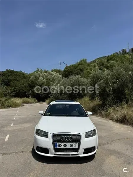 Usado Audi A3 S-Line 140 CV (102 kW) 2008 Blanco Utilitario
