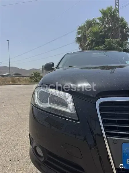 Usado Audi A3 Sportback 140 CV (102 kW) 2010 Negro Utilitario
