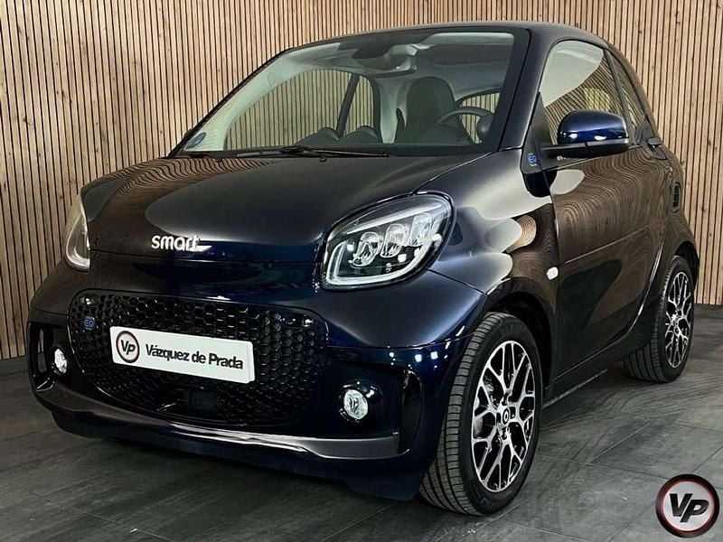 Azul Usado 2022 Smart ForTwo Electric Drive Prime Coupe | 17.999 € (Un poco caro) - Imagen 1/4