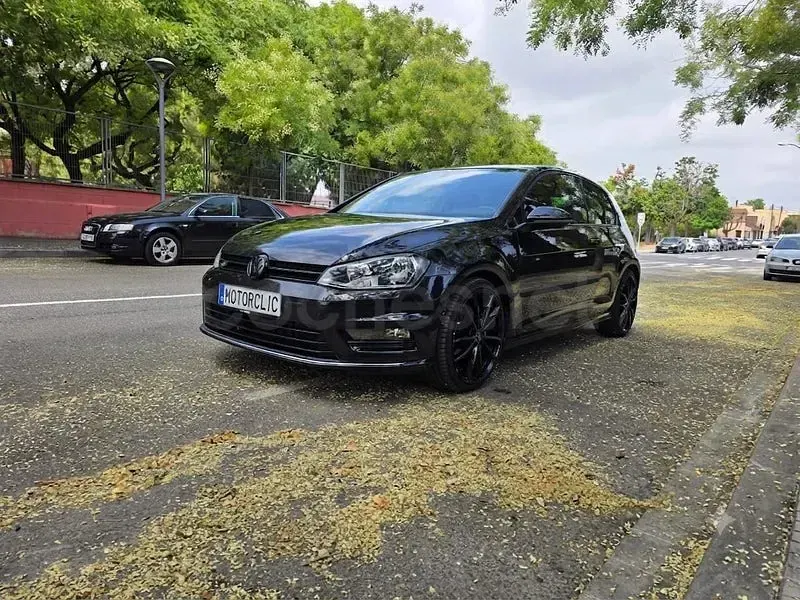 Usado VW Golf VII Sportline 150 CV (110 kW) 2016 Negro Berlina