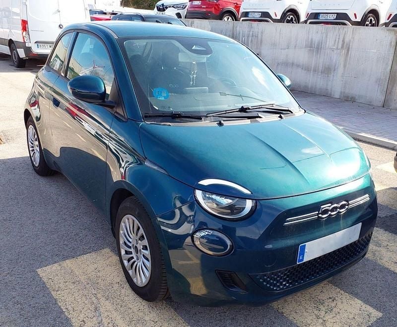 Azul Usado 2022 Fiat 500e Action Utilitario | 12.390 € (Precio justo) - Imagen 1/4