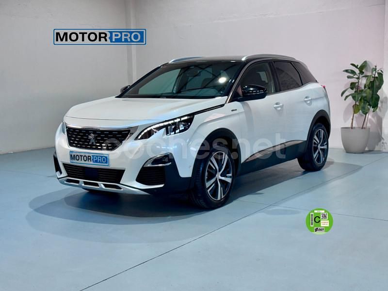 Blanco Usado 2017 Peugeot 3008 GT-line SUV | 14.990 € (Caro) - Imagen 1/4