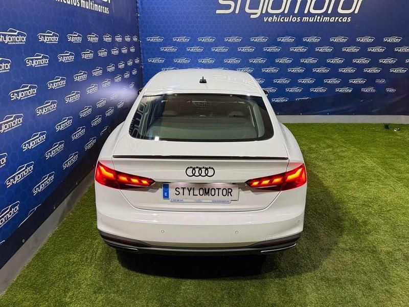 Käytetty Audi A5 S-Line 163 HP (119 kW) 2021 Valkoinen Coupe - kaksiovinen