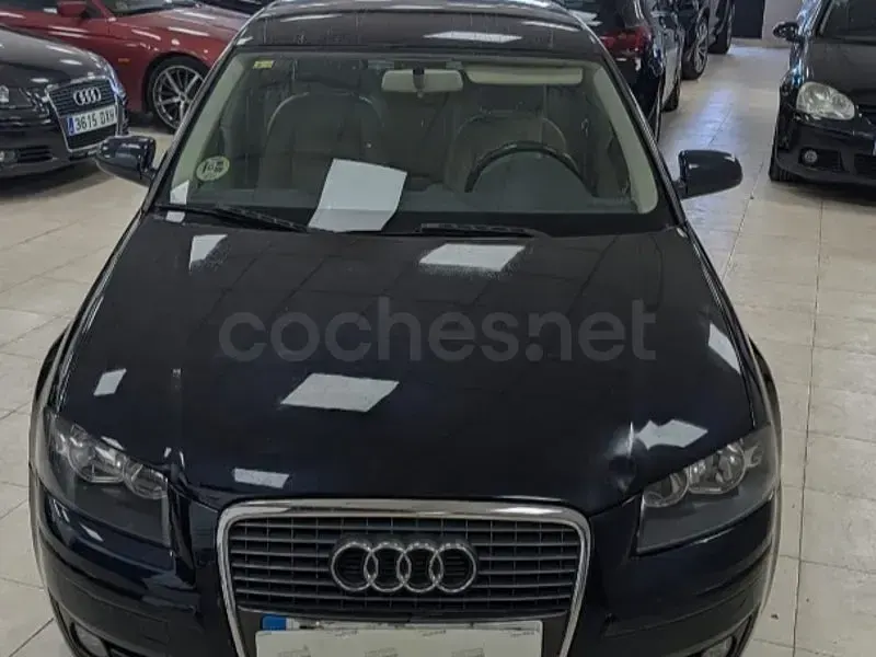 Usado Audi A3 Sportback Ambition 140 CV (102 kW) 2007 Negro Utilitario