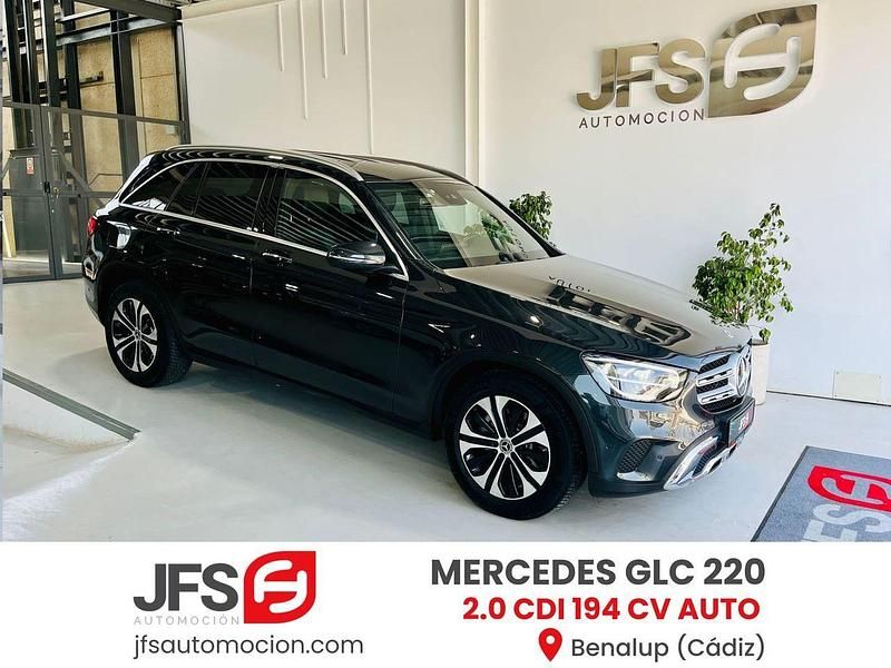 Gris Usado 2021 Mercedes GLC220 SUV | 34.999 € (Buen precio) - Imagen 1/4