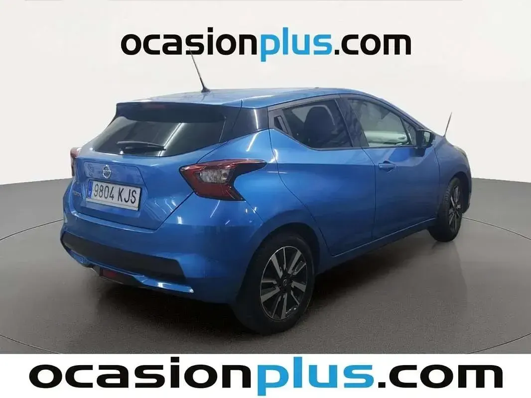 Usado Nissan Micra Acenta 71 CV (52 kW) 2018 Azul Utilitario