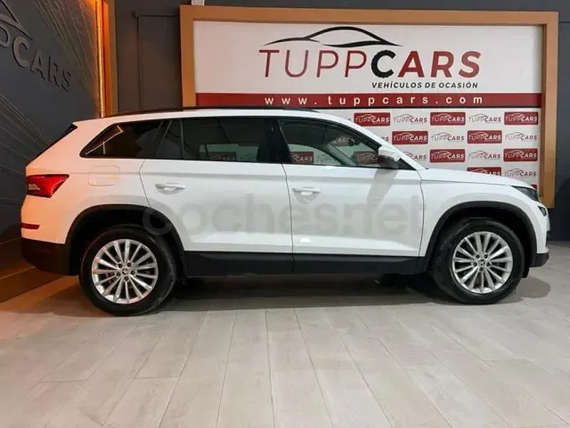 Usado Skoda Kodiaq Ambition 150 CV (110 kW) 2021 Blanco SUV