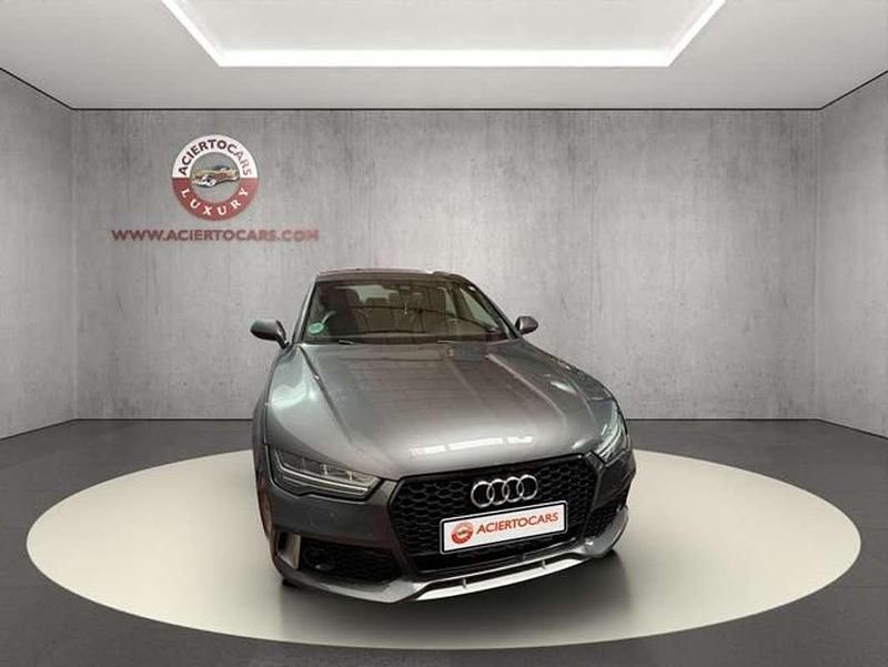 Usado Audi A7 S-Line 321 CV (236 kW) 2015 Gris Utilitario
