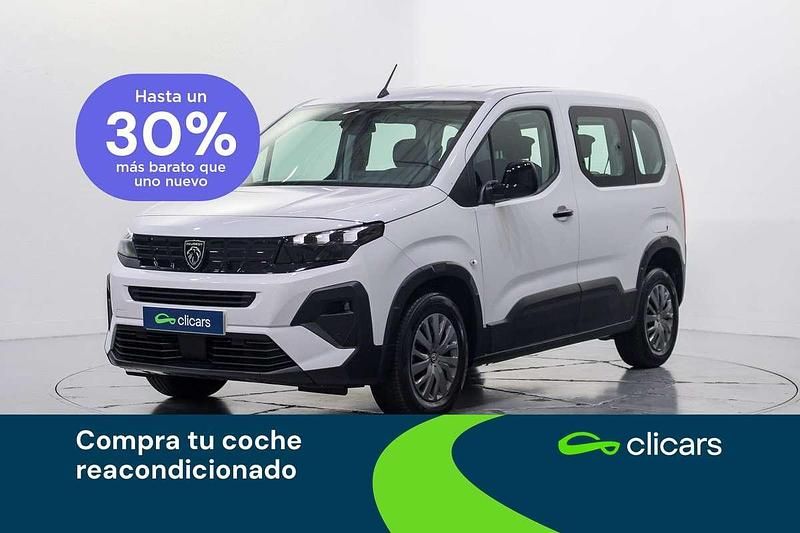 Blanco Usado 2025 Peugeot Rifter Allure Monovolumen | 19.990 € (Precio justo) - Imagen 1/4