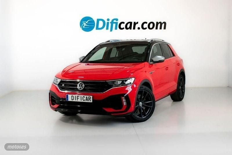 Rojo Usado 2021 VW T-Roc R SUV | 36.990 € (Caro) - Imagen 1/4