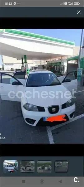 Begagnad Seat Ibiza Reference 80 HK (58 kW) 2009 Vit Sedan