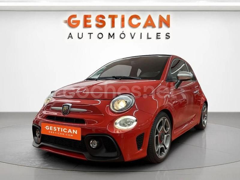 Rojo Usado 2019 Abarth 595C Turismo Descapotable | 17.990 € (Precio justo) - Imagen 1/3