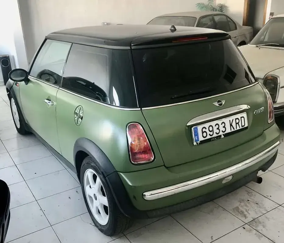 Usado Mini Cooper 116 CV (85 kW) 2003 Verde Utilitario