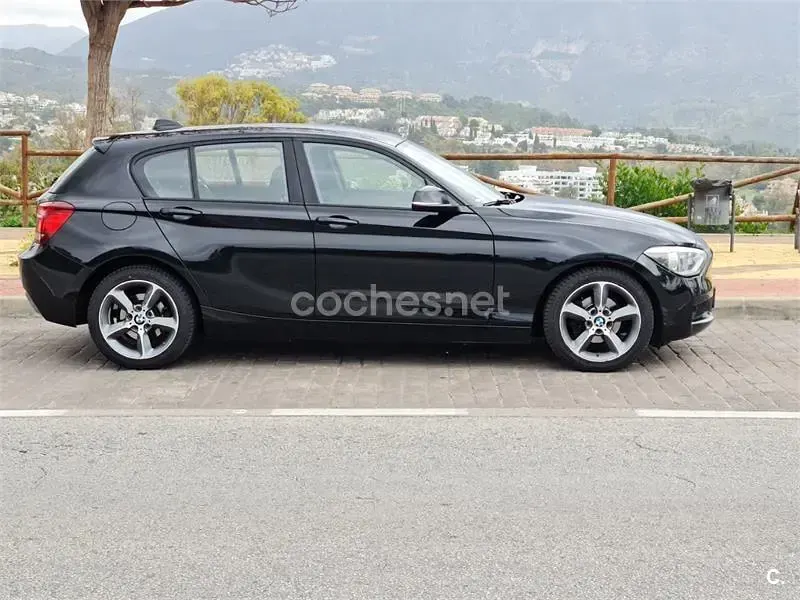 Usado BMW 118 143 CV (105 kW) 2014 Negro Utilitario