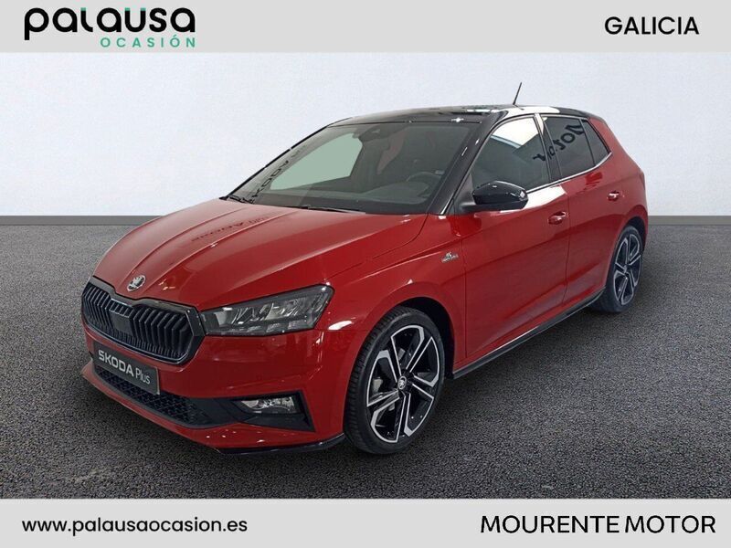 Rojo Usado 2024 Skoda Fabia Monte Carlo Berlina | 23.590 € (Precio justo) - Imagen 1/4