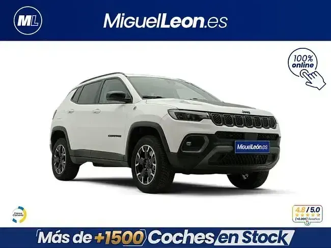 Usado Jeep Compass Trailhawk 240 CV (176 kW) 2023 Blanco SUV