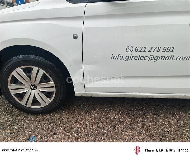 Usado VW Caddy Trendline 102 CV (75 kW) 2021 Blanco Monovolumen