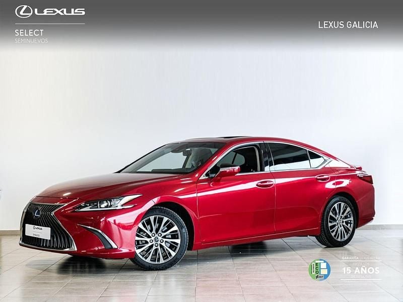 Rojo Usado 2021 Lexus ES300H Berlina | 36.900 € - Imagen 1/4