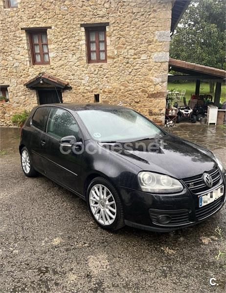 Usado VW Golf V GT 170 CV (125 kW) 2007 Negro Berlina