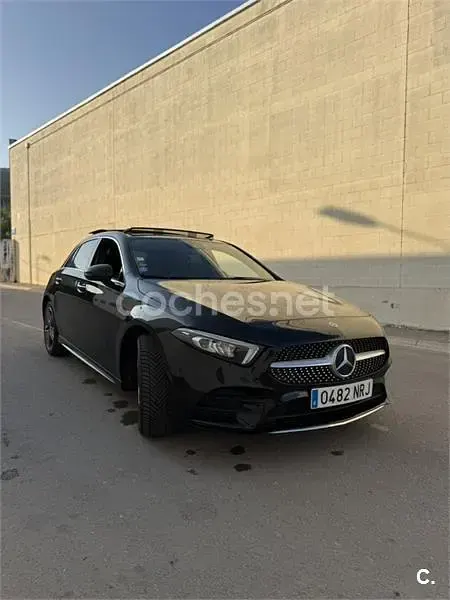 Usado Mercedes A250 218 CV (160 kW) 2022 Negro Berlina
