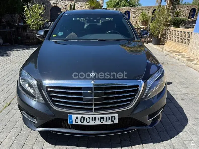 Usado Mercedes S350 258 CV (189 kW) 2014 Azul Berlina