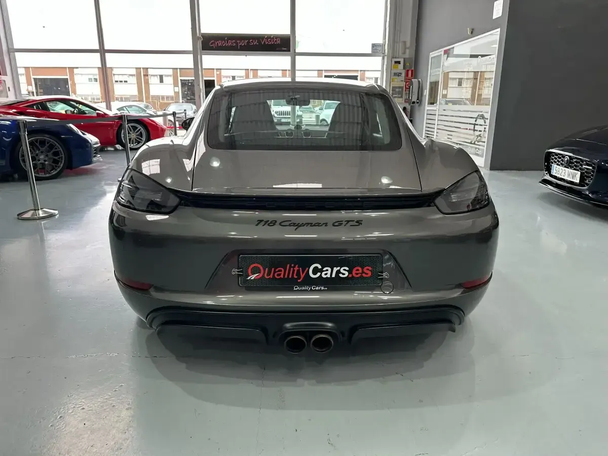 Usado Porsche Cayman GTS 365 CV (268 kW) 2018 Gris Coupe