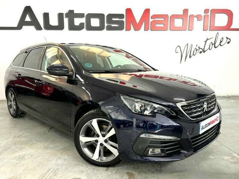 Azul Usado 2020 Peugeot 308 Allure Familiar | 10.990 € (Buen precio) - Imagen 1/4