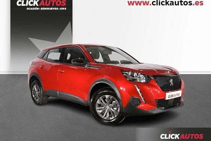 Usado Peugeot 2008 Active 101 CV (74 kW) 2023 Rojo SUV