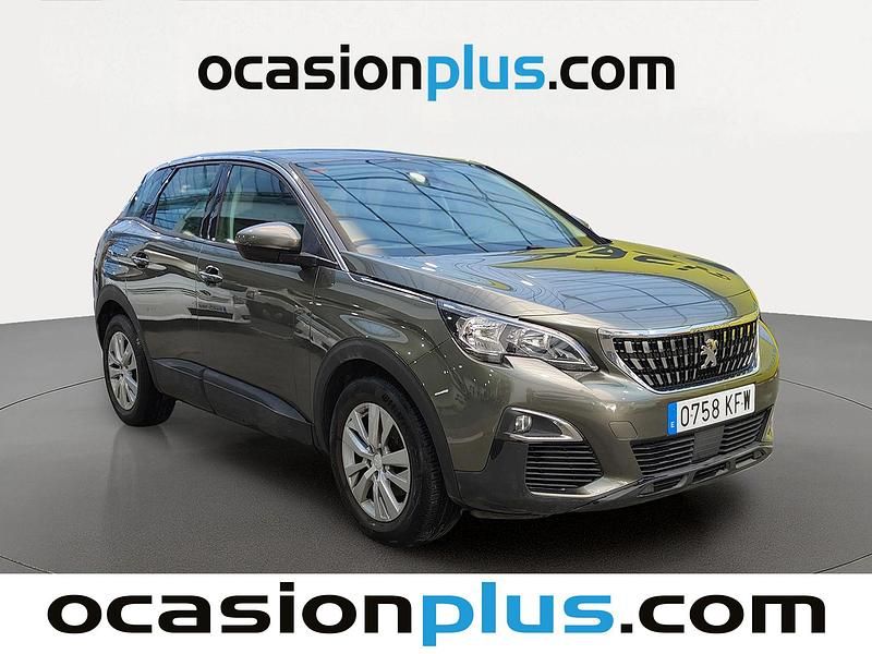 Usado Peugeot 3008 Active 131 CV (96 kW) 2017 Gris SUV