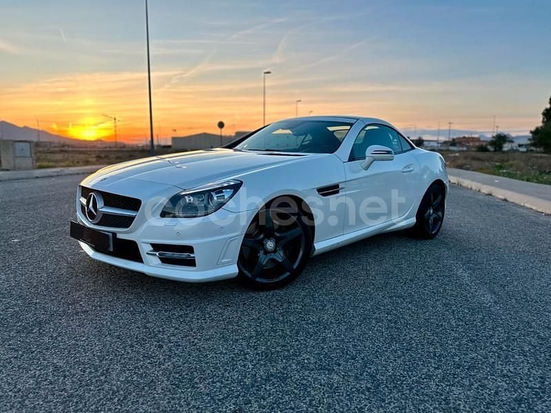 Blanco Usado 2011 Mercedes SLK250 Descapotable | 24.890 € - Imagen 1/4