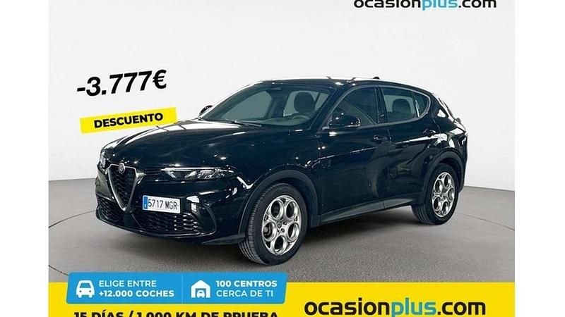 Negro Usado 2023 Alfa Romeo Tonale Super SUV | 21.355 € (Precio justo) - Imagen 1/2
