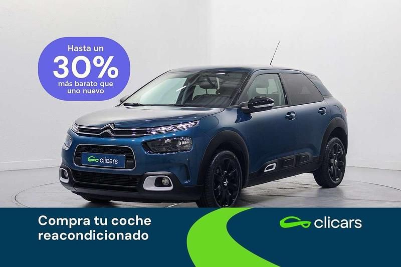 Usado Citroën C4 Cactus PureTech 110 CV (80 kW) 2019 Azul Utilitario