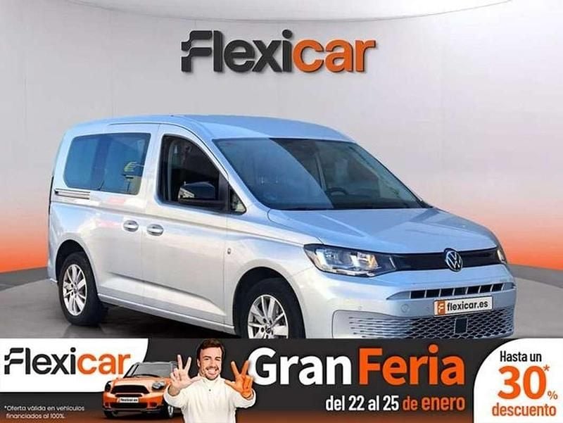 Gris Usado 2021 VW Caddy Life Monovolumen | 20.790 € (Super precio) - Imagen 1/4