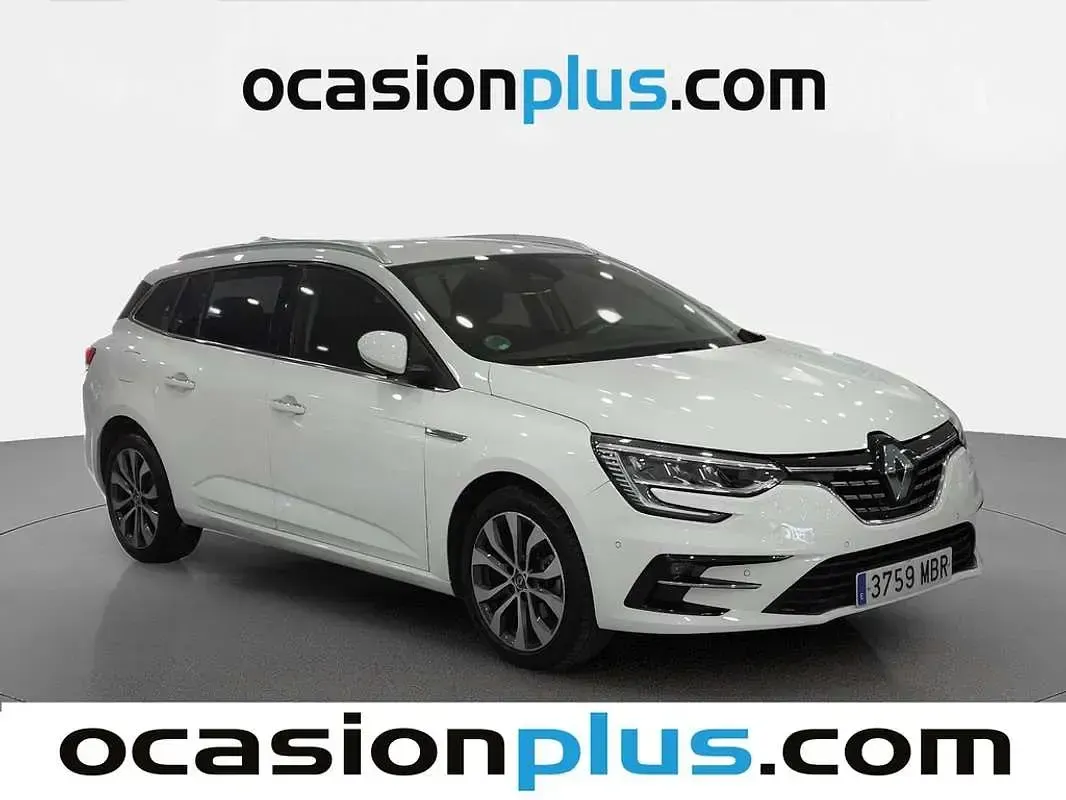Usado Renault Mégane GrandTour Techno 140 CV (102 kW) 2022 Blanco Familiar