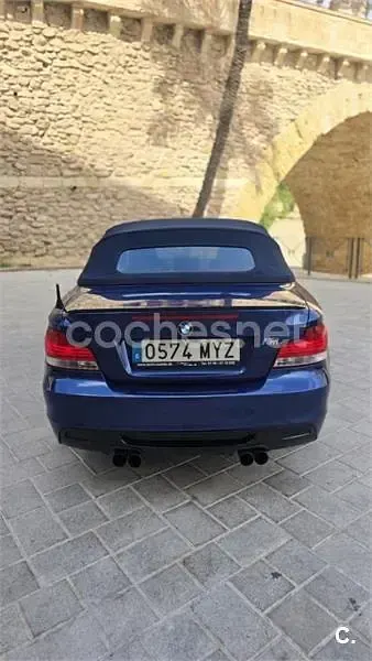 Usado BMW 118 Cabriolet 143 CV (105 kW) 2009 Azul Descapotable