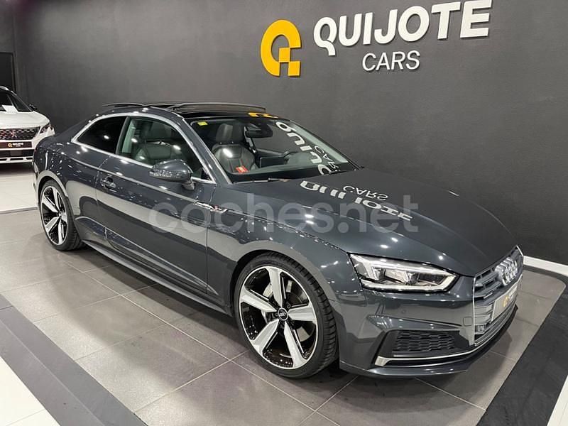 Usado Audi A5 S-Line 286 CV (210 kW) 2019 Gris / plata Coupe