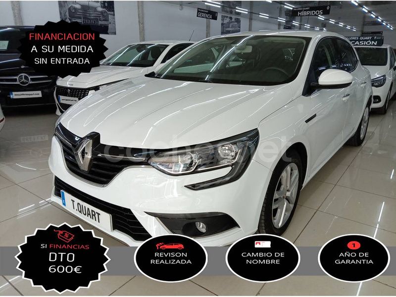 Blanco Usado 2018 Renault Mégane IV Business Berlina | 13.900 € (Precio justo) - Imagen 1/4