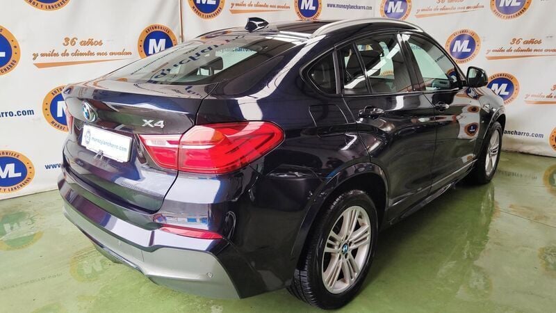 Usado BMW X4 Performance 190 CV (139 kW) 2015 Azul SUV