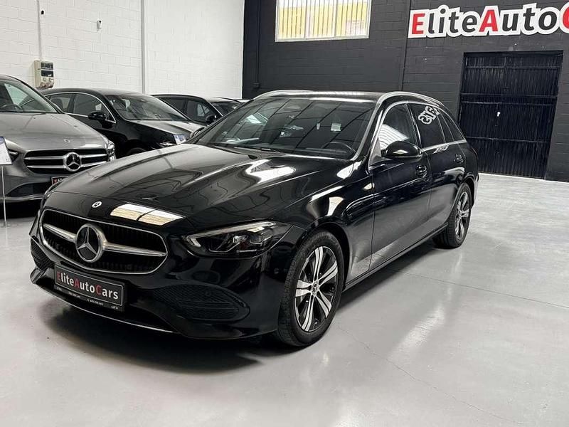 Negro Usado 2022 Mercedes C220 Familiar | 28.990 € (Super precio) - Imagen 1/4