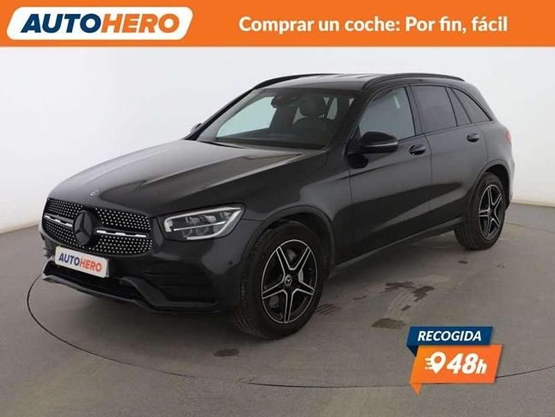 Usado Mercedes GLC220 AMG line 194 CV (142 kW) 2021 Gris SUV