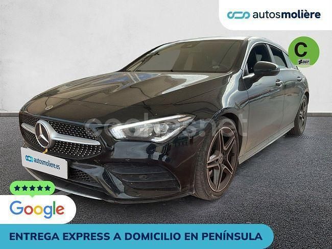 Negro Usado 2021 Mercedes CLA180 Shooting Brake Familiar | 25.890 € (Buen precio) - Imagen 1/4